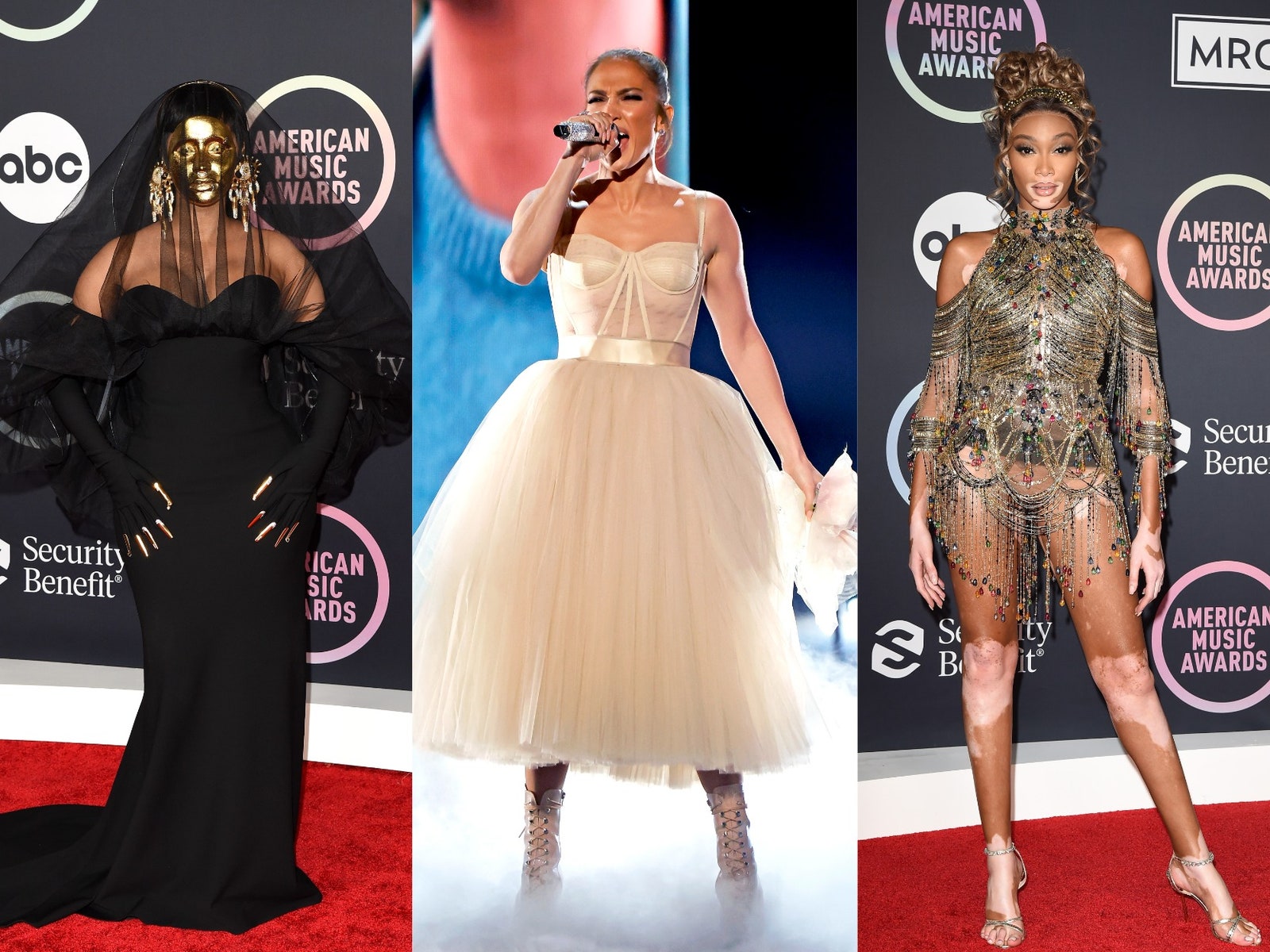 Карди Би, Винни Харлоу и другие на премии American Music Awards 2021