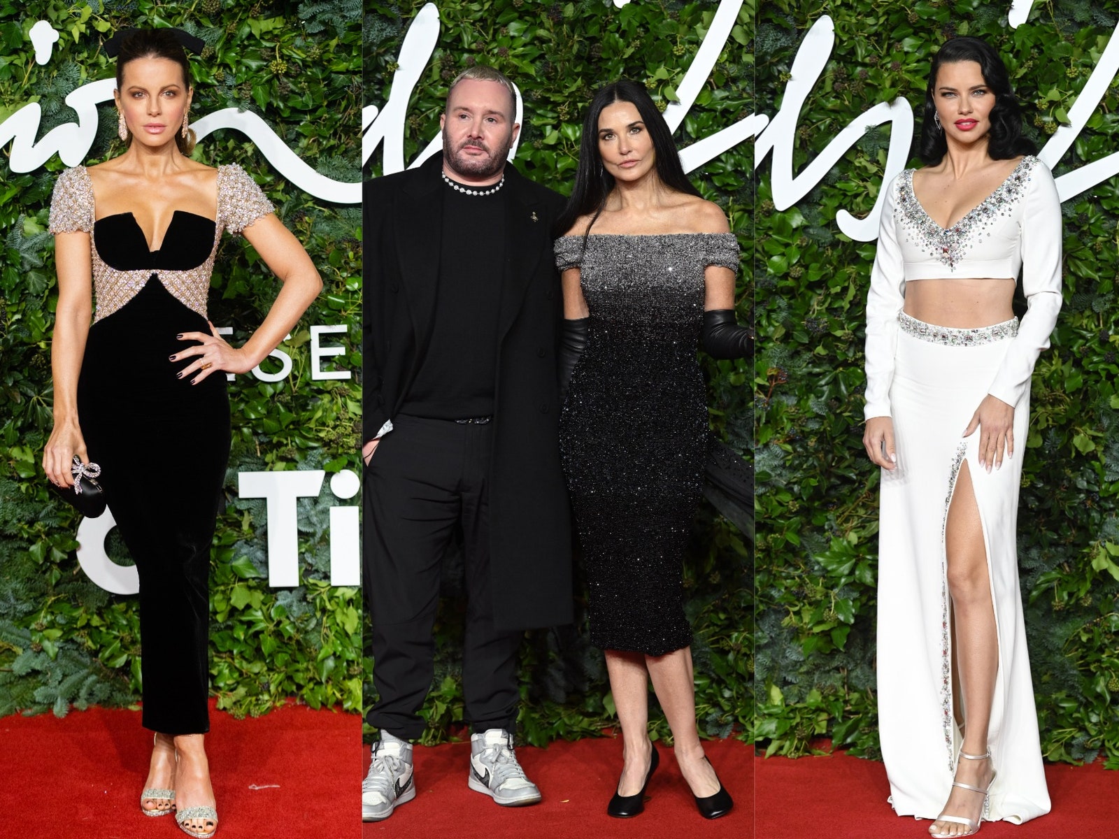 Деми Мур, Адриана Лима, Кейт Бекинсейл и другие на премии The Fashion Awards 2021