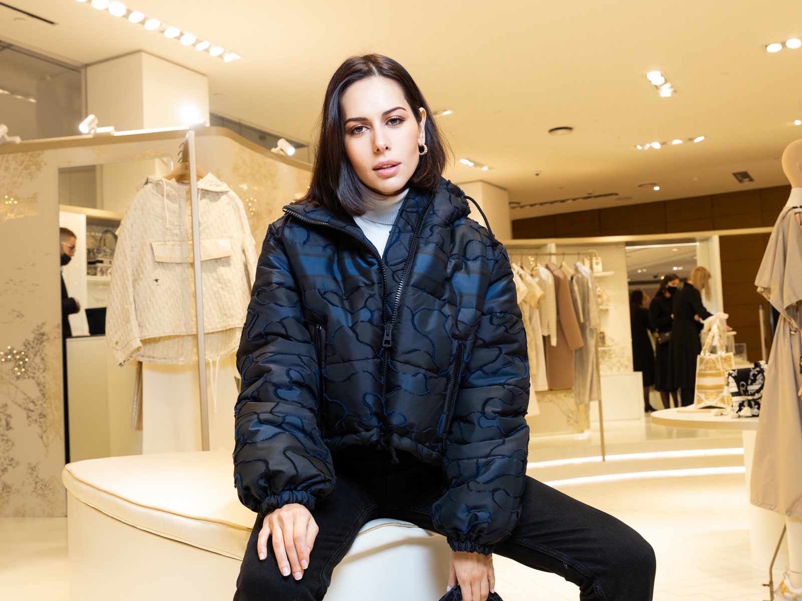 Ляйсан Утяшева, Сабина Ахмедова и другие на открытии pop-up-бутика Dior в ЦУМе