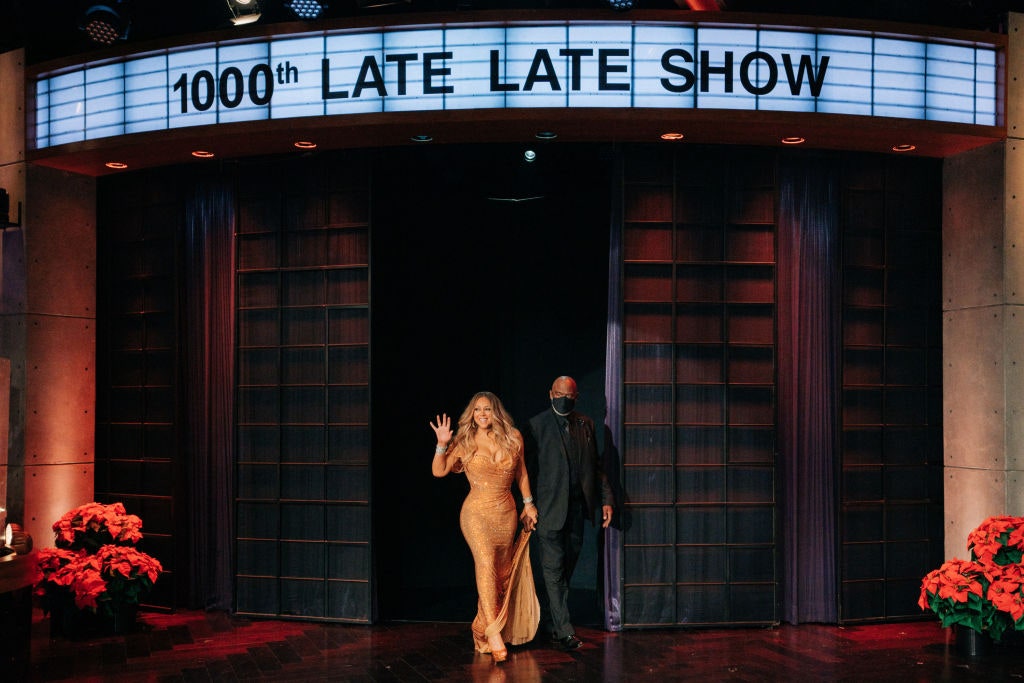 Мэрайя Кэри на шоу The Late Late Show