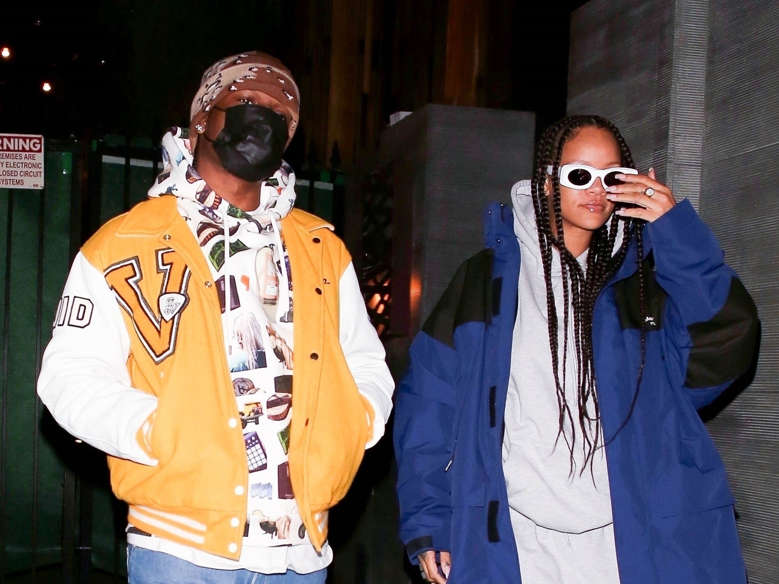 Редкий выход: Рианна и A$AP Rocky на свидании в Западном Голливуде