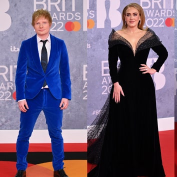 Адель Эд Ширан Том Дейли и другие на ковровой дорожке Brit Awards 2022