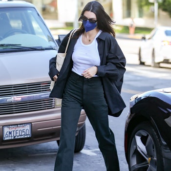 LOS ANGELES CA  FEBRUARY 02 Kendall Jenner is seen on February 02 2022 in Los Angeles California.